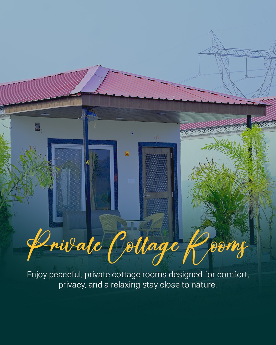 Private cottage rooms